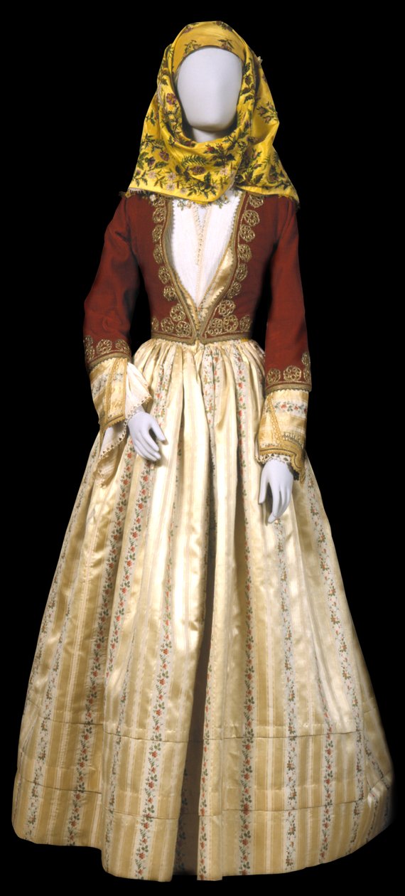 Female Town Costume of Ydra by Greek School