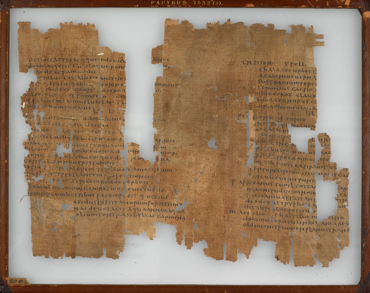 Papyrus 1532 (5), Epitome of Livy, 3rd-4th century by Greek School