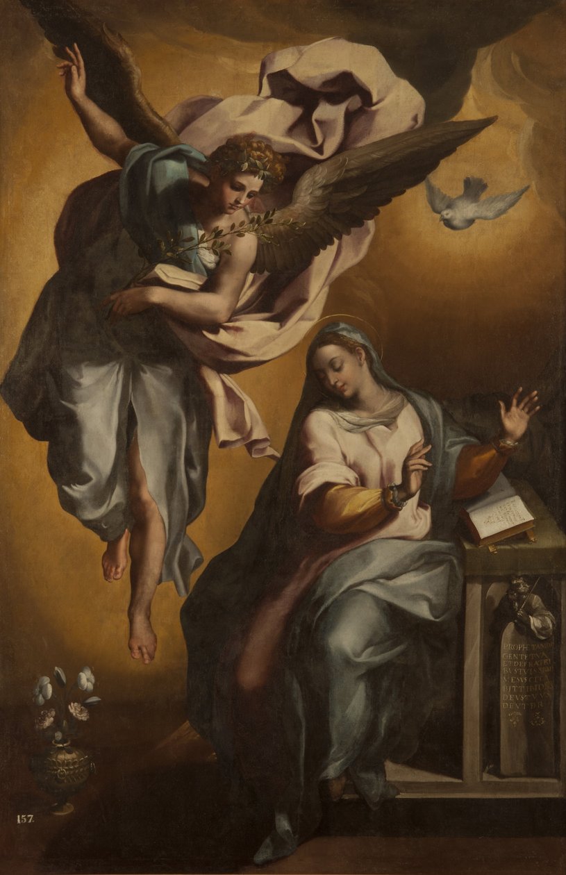 The Annunciation of Mary by Gregorio Martínez