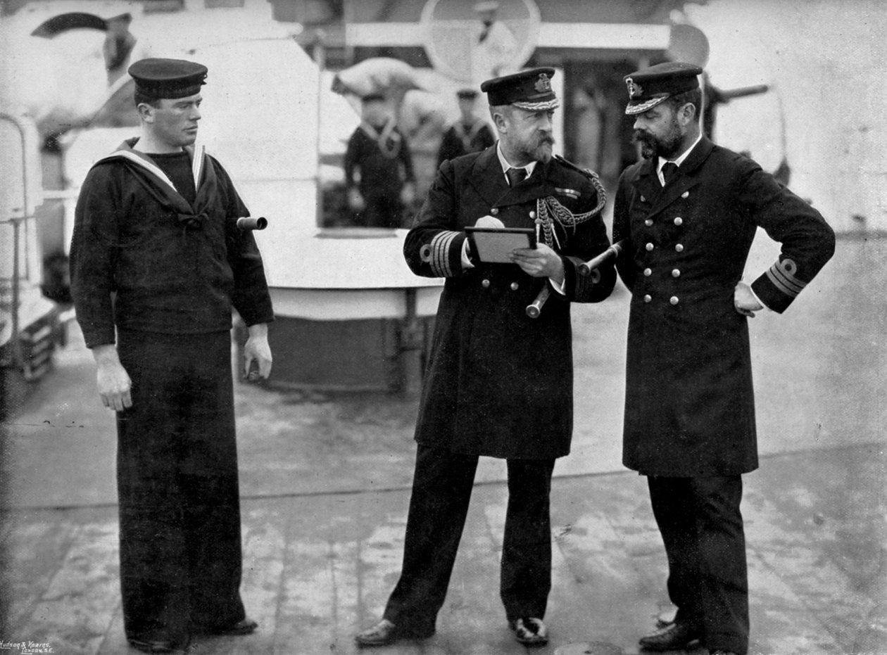 A Message for the Captain of the Battleship HMS Magnificent, 1896 by Gregory and Co