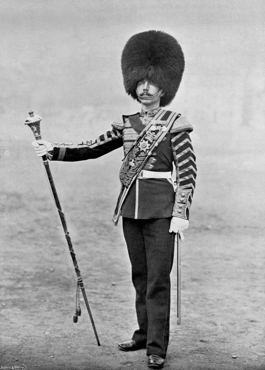 Drum-Major Patrick, 2nd Coldstream Guards, 1895 by Gregory and Co