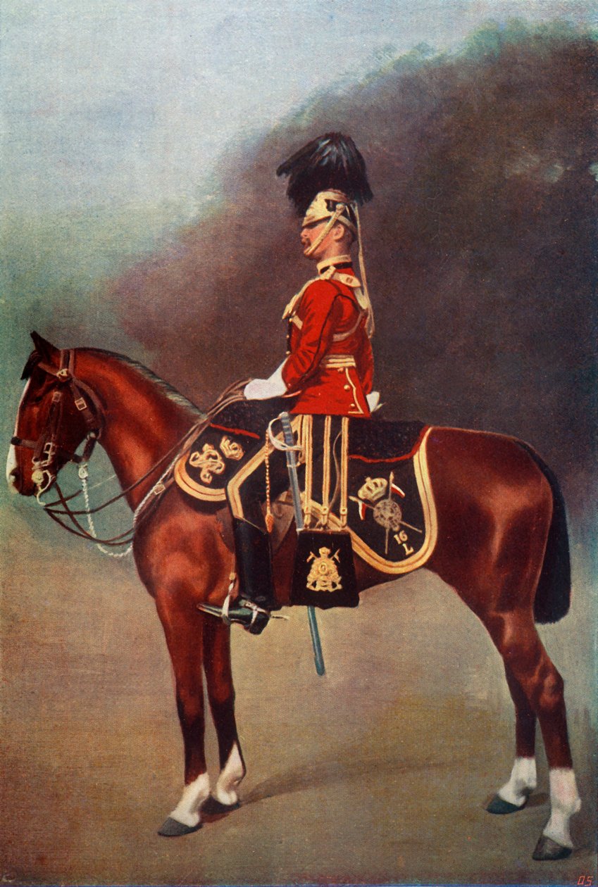 Officer of the 16th Lancers, 1900 by Gregory and Co