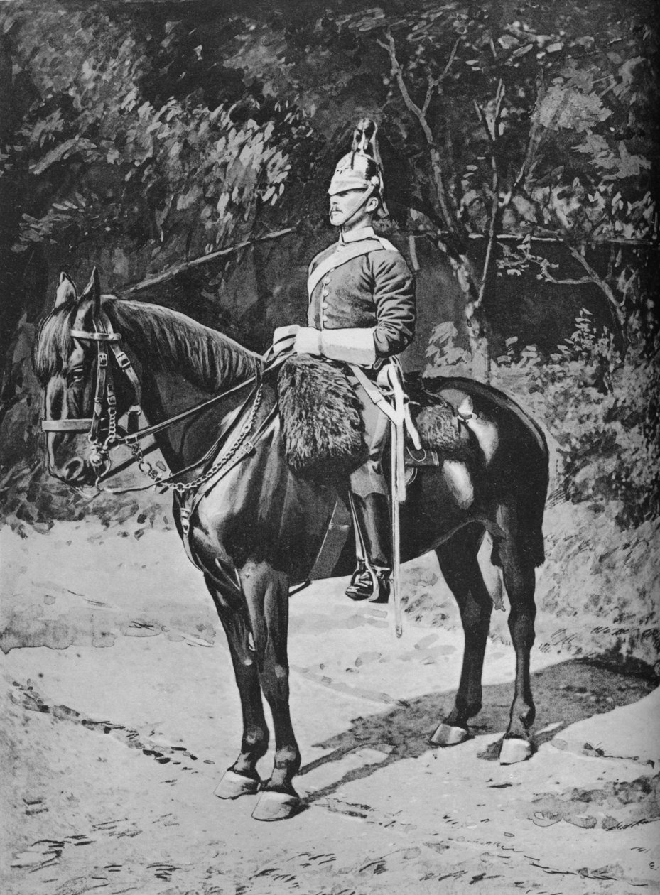 Troop Sergeant-Major, 3rd, The Prince of Wales Dragoon Guards by Gregory and Co