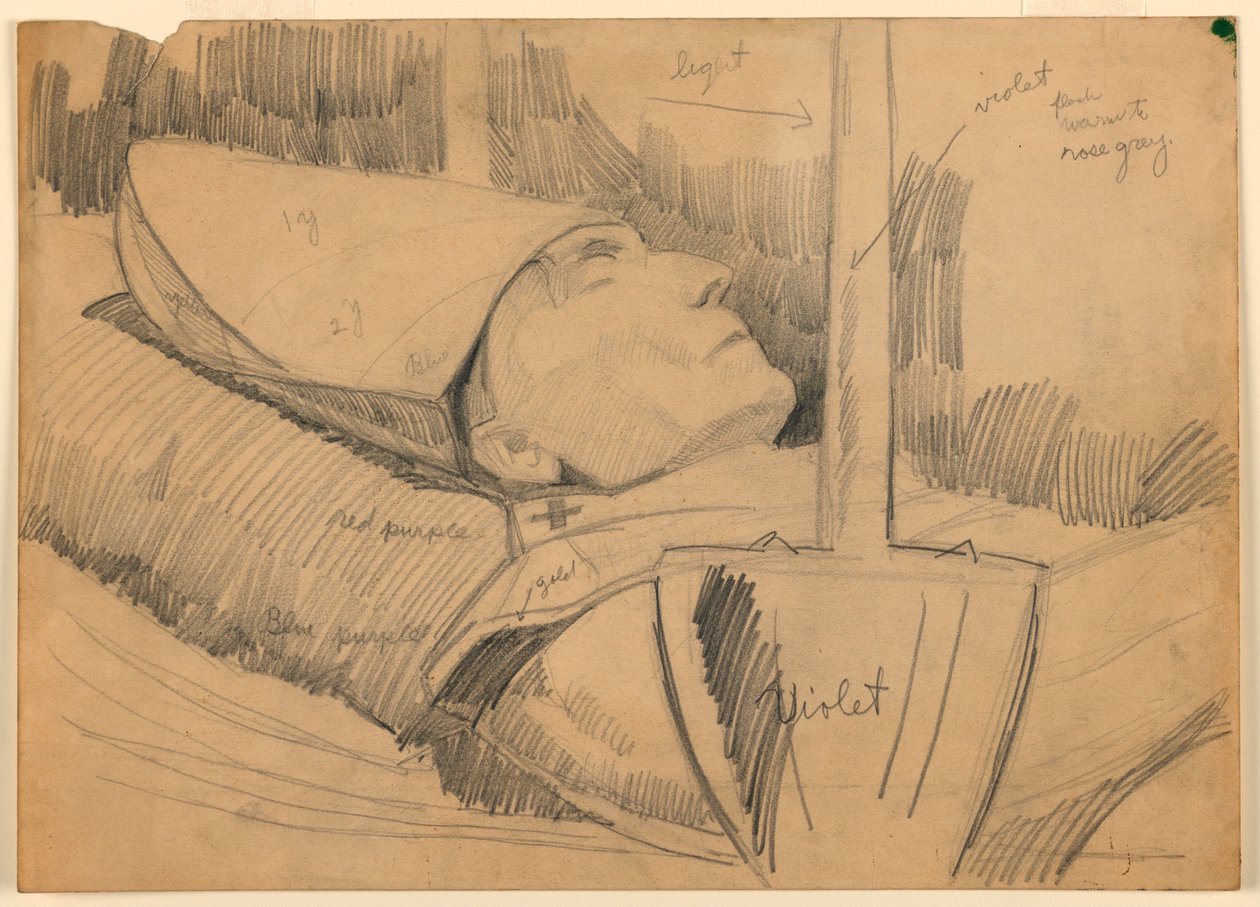Funerary Portrait of James Cardinal Gibbons