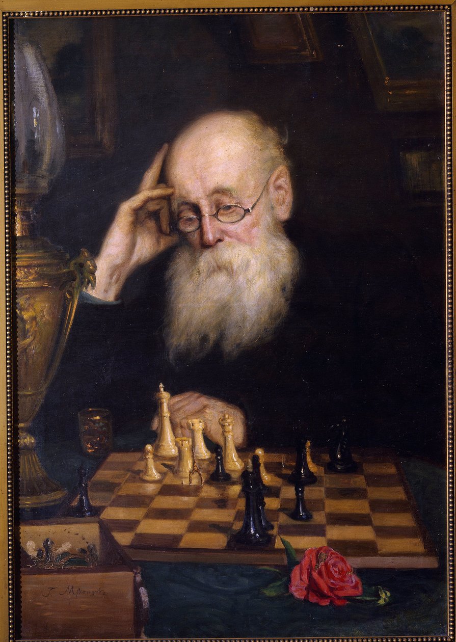 Chess with Himself by Grigori Grigoryevich Myasoedov