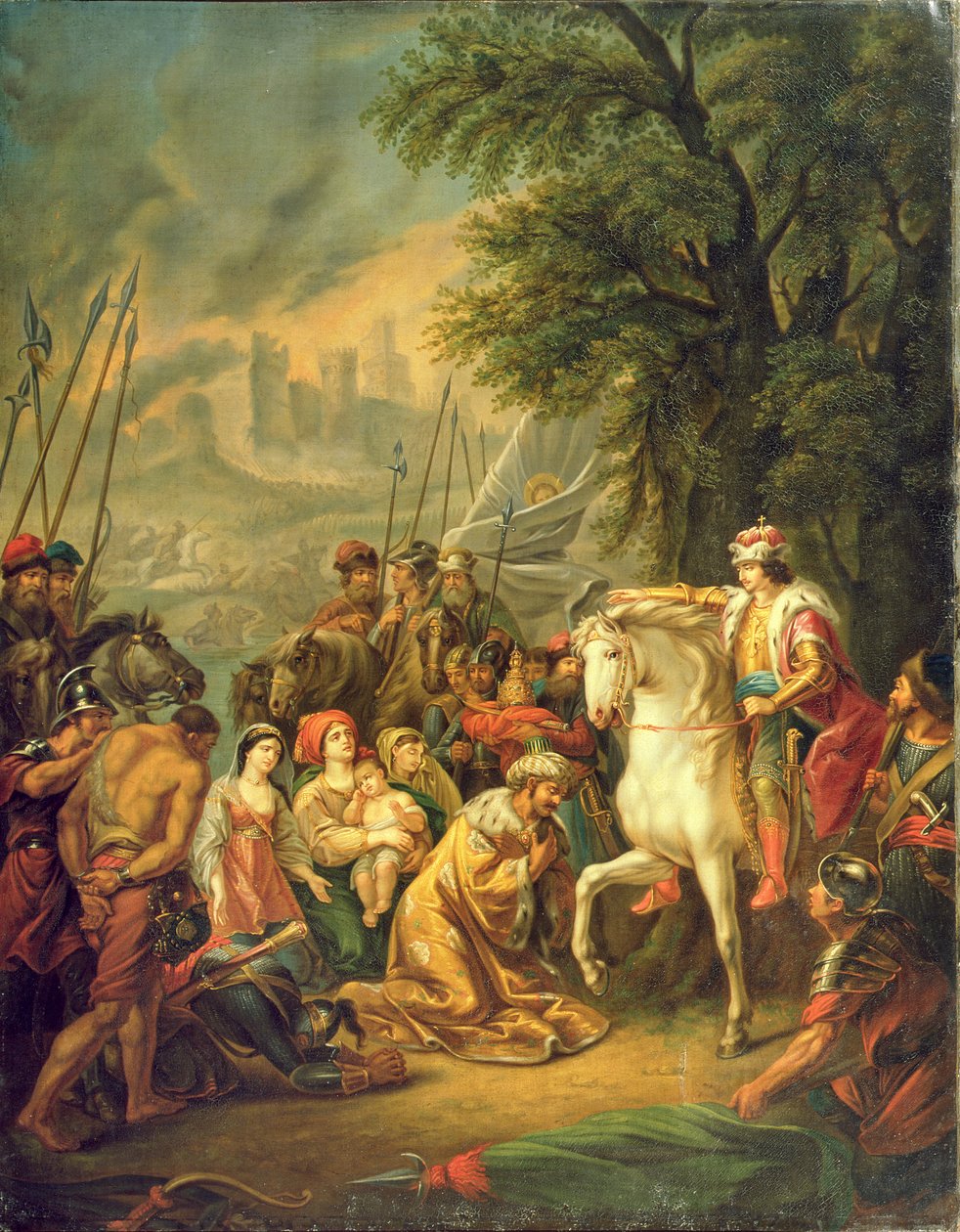Tsar Ivan IV Conquering Kazan in 1552 by Grigoriy Ivanovich Ugryumov