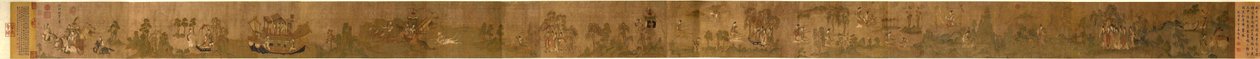 Gu Kaizhi, Nymph of the Luo River, Gugong (Palace Museum), Beijing by Gu Kaizhi