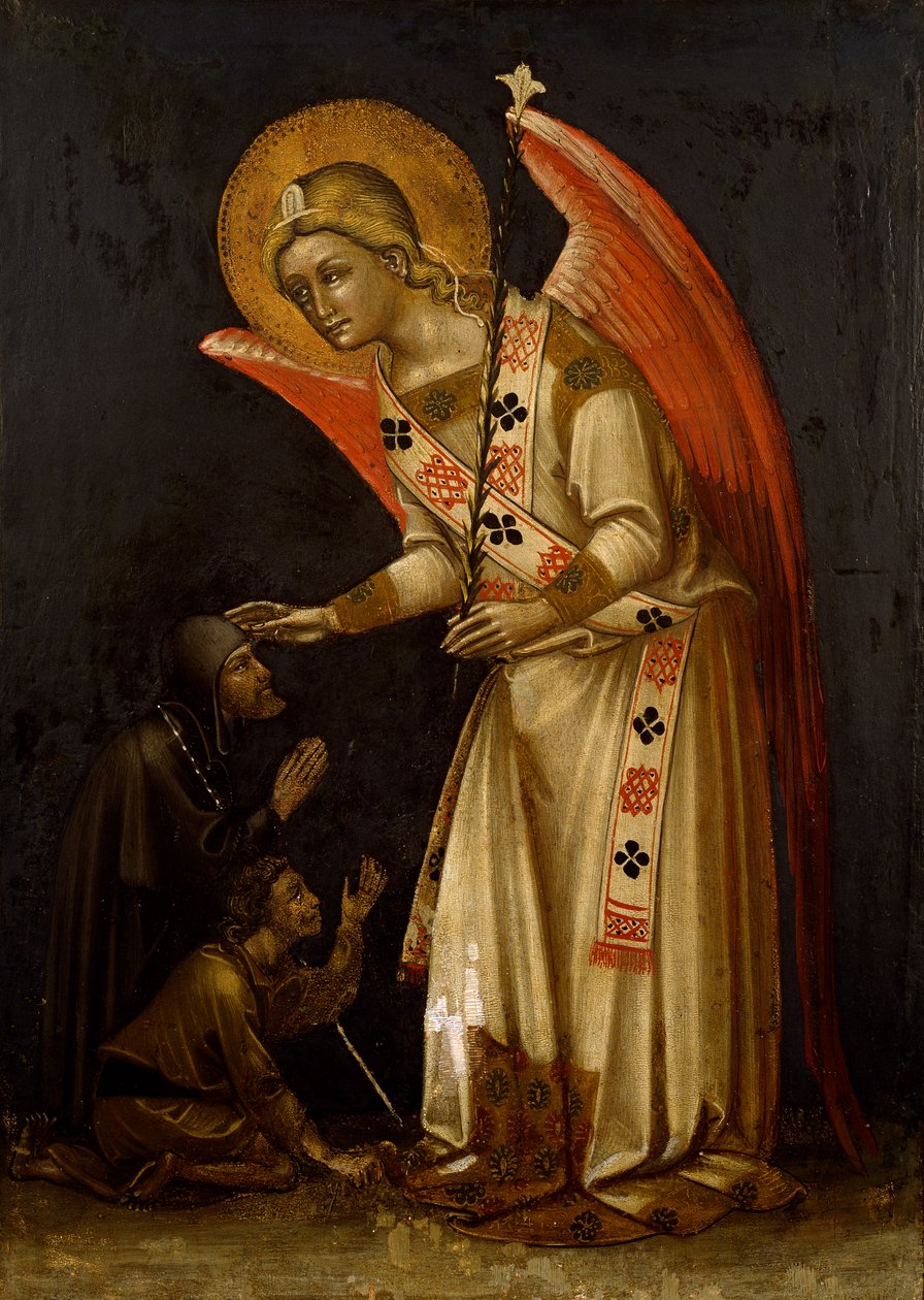 Angel, circa 1354 by Guariento di Arpo