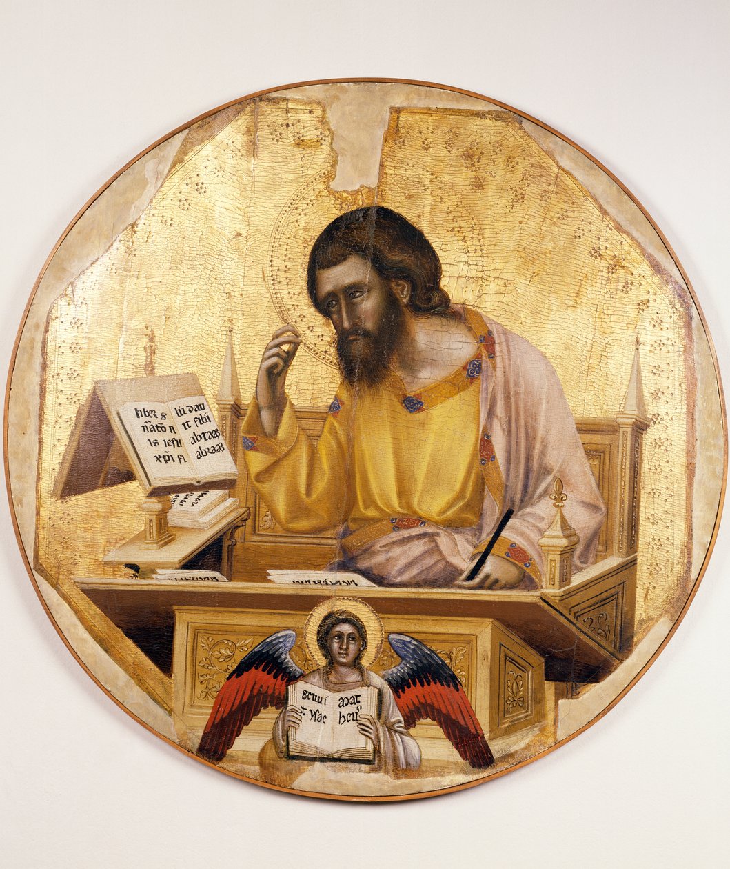 St Matthew by Guariento di Arpo