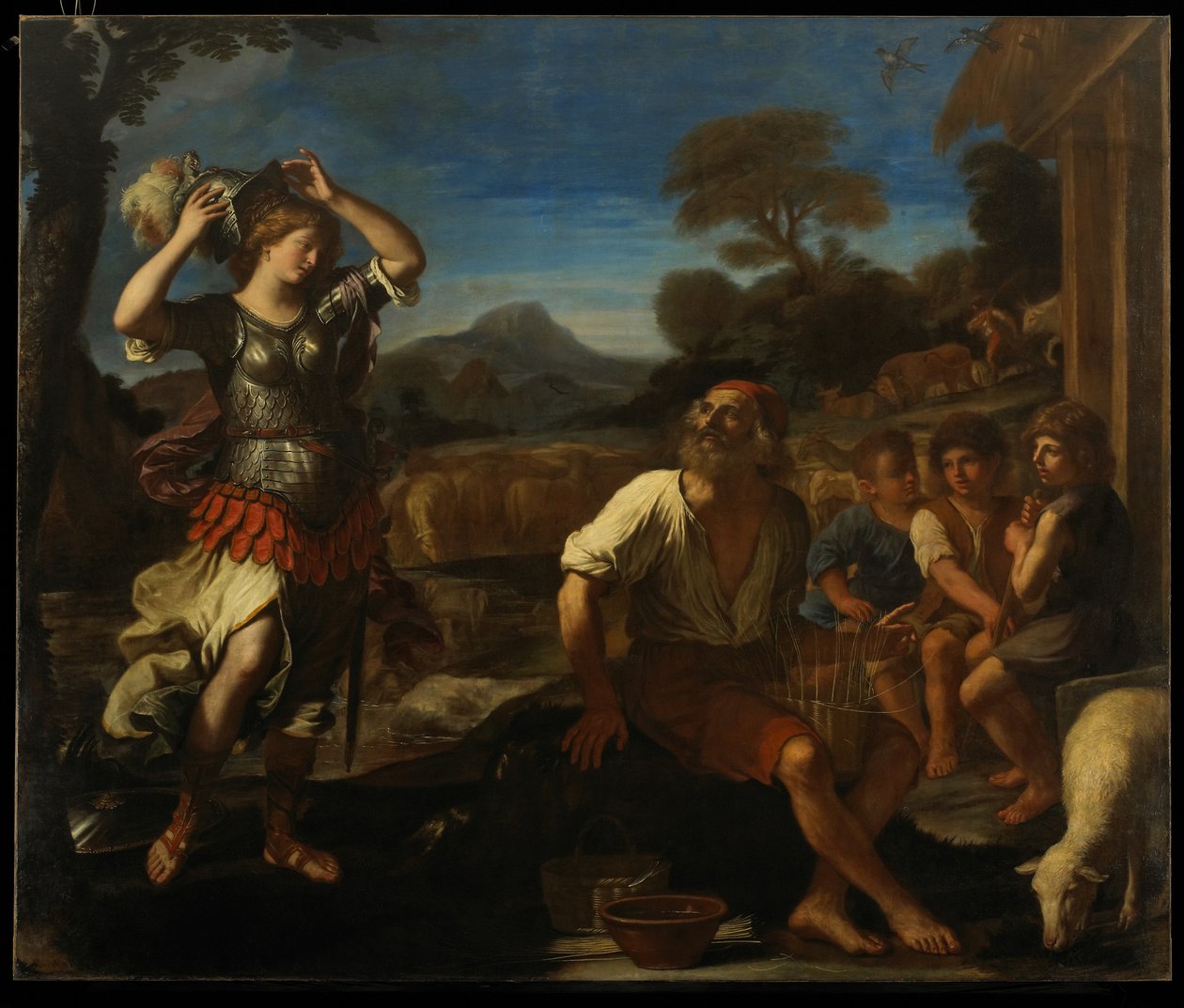 Erminia and the Shepherds, 1648 by Giovanni Francesco Barbieri