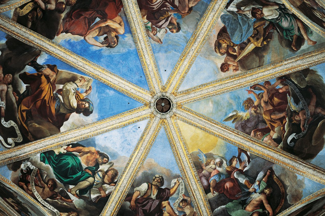 Frescoes by Pier Francesco Mazzucchelli and Giovanni Francesco Barbieri by Guercino