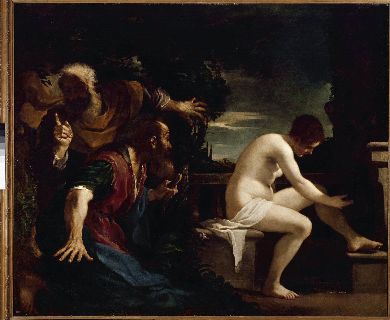 Suzanne and the Elders by Guercino