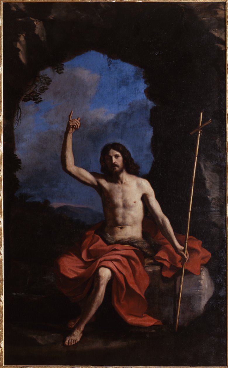 San Giovanni Battista nel Deserto, 1650 by Guercino