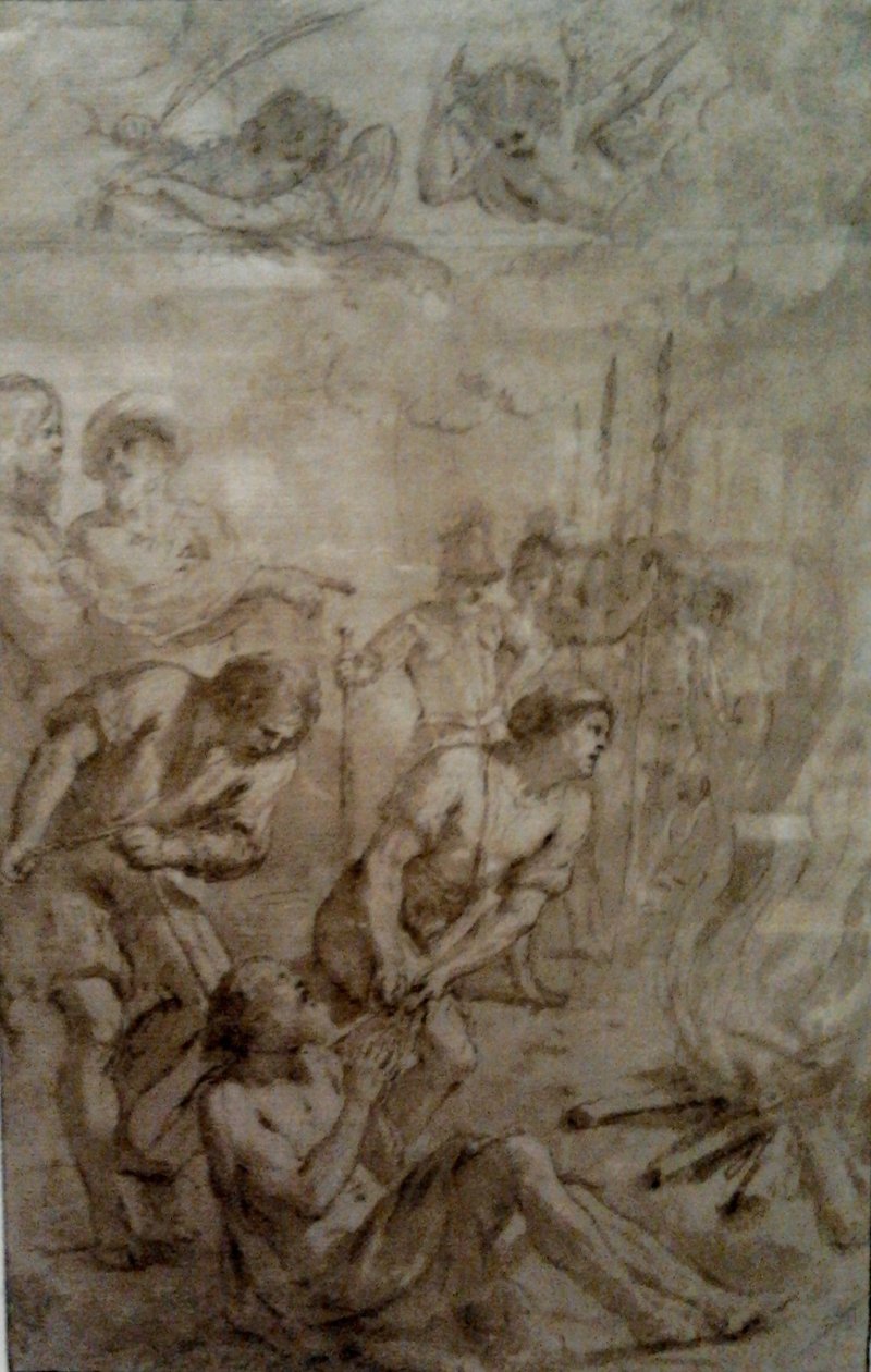 Martyrdom of St. Barnabas by Guercino