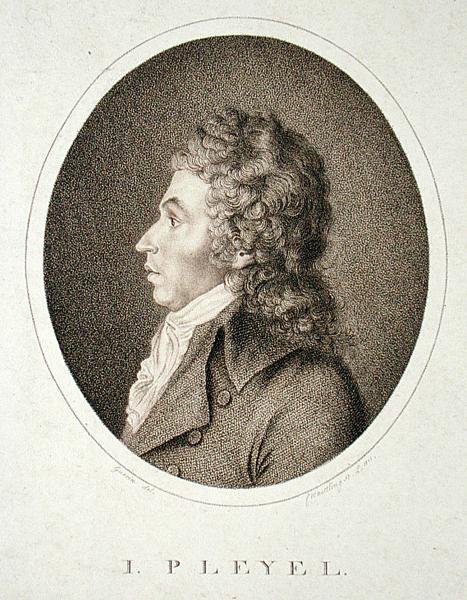 Ignaz Joseph Pleyel Engraved by F.W. Nettling by Guerin (after)