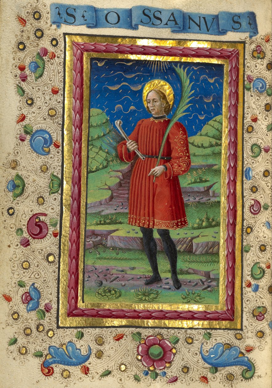 Saint Ossanus by Guglielmo Giraldi