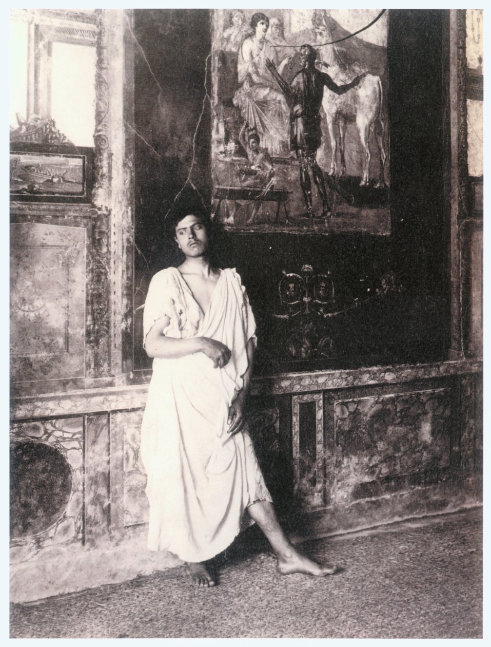 Ancient Tomb by Guglielmo (1852 1930) Plüschow