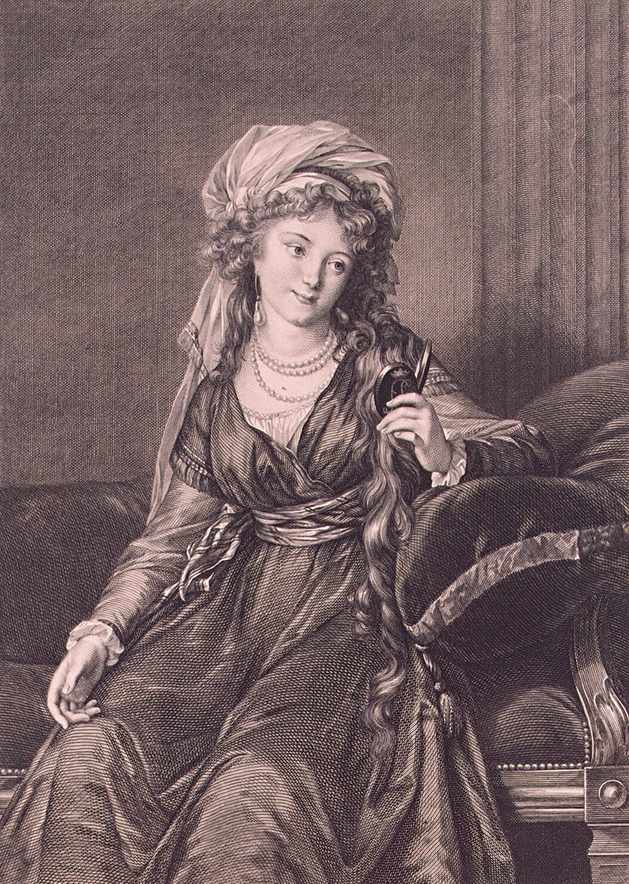 Portrait of Countess Yekaterina Skavronskaya, née von Engelhardt, 1791 by Guglielmo Morghen
