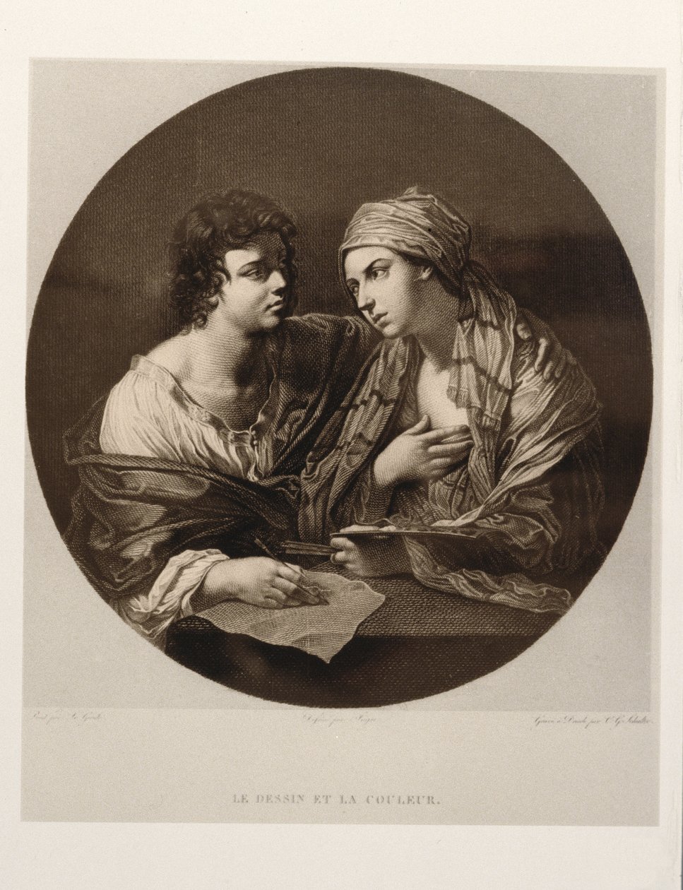 The Union of Drawing and Colour by Guido Reni