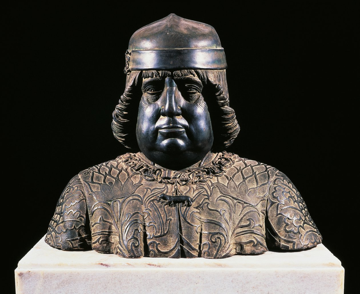 Bust of Alfonso of Aragon by Guido Mazzoni