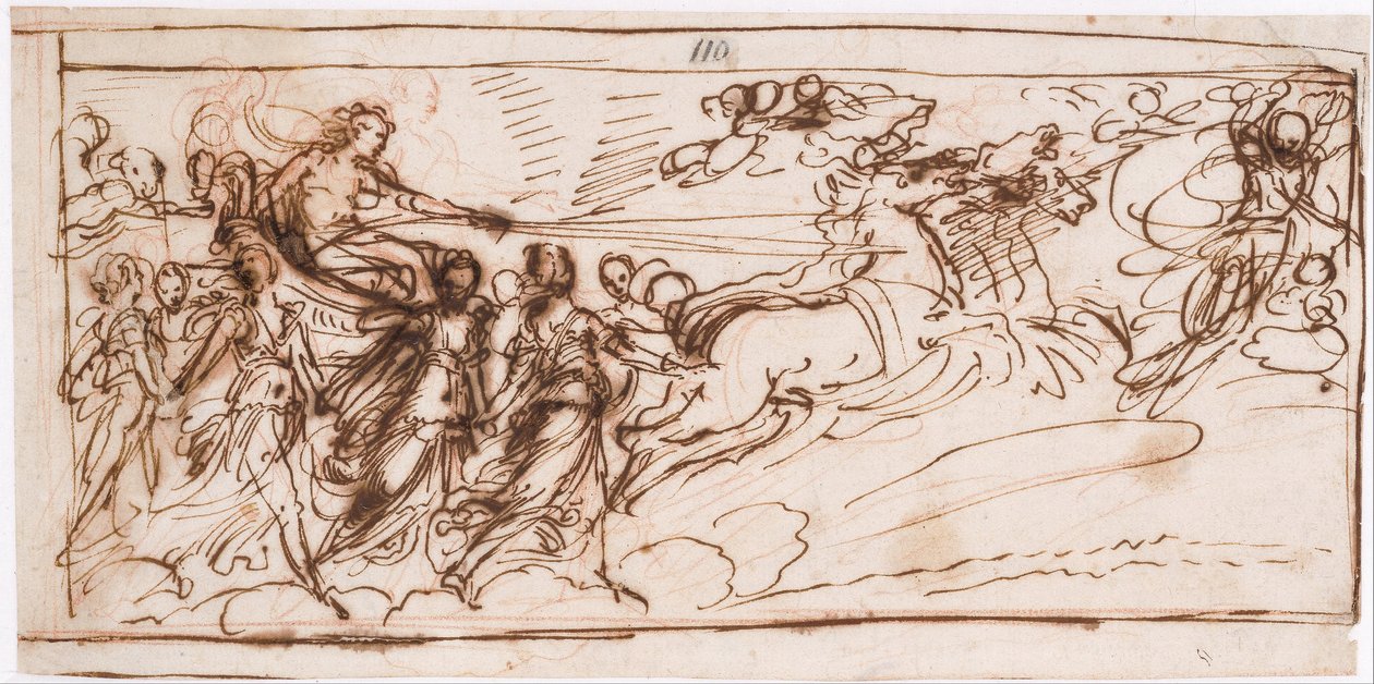 Apollo on the Sun Chariot by Guido Reni