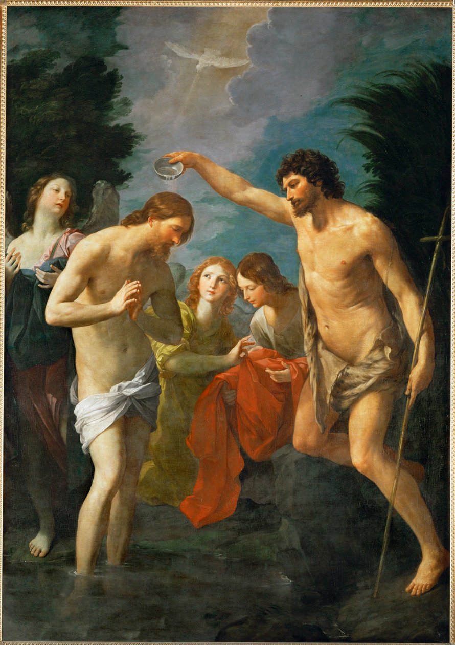 Christ Baptised by Guido Reni