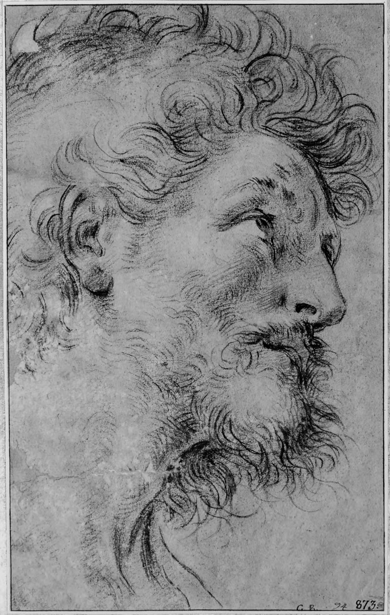 Head of St. Crispin by Guido Reni