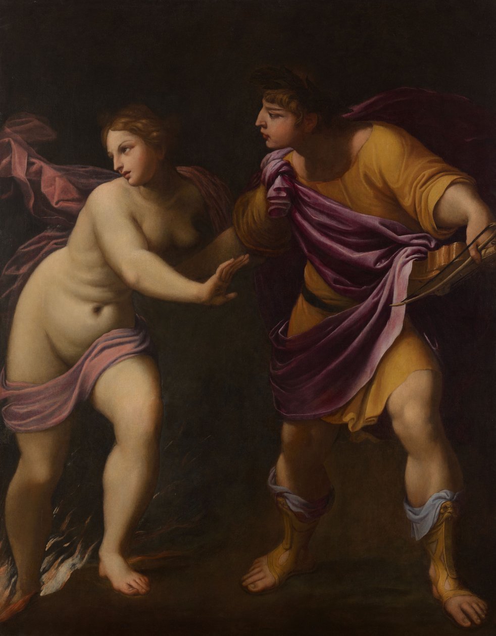 Orpheus and Eurydice by Guido Reni