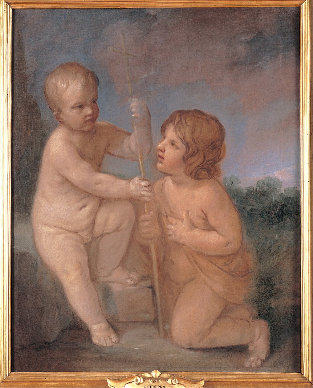 The Infant Jesus and St. John by Guido Reni