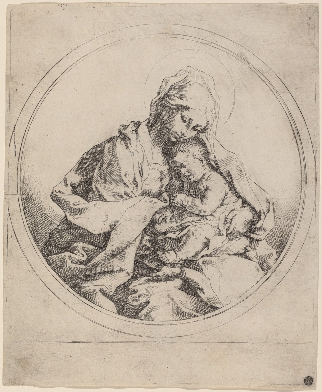 Virgin and Child by Guido Reni