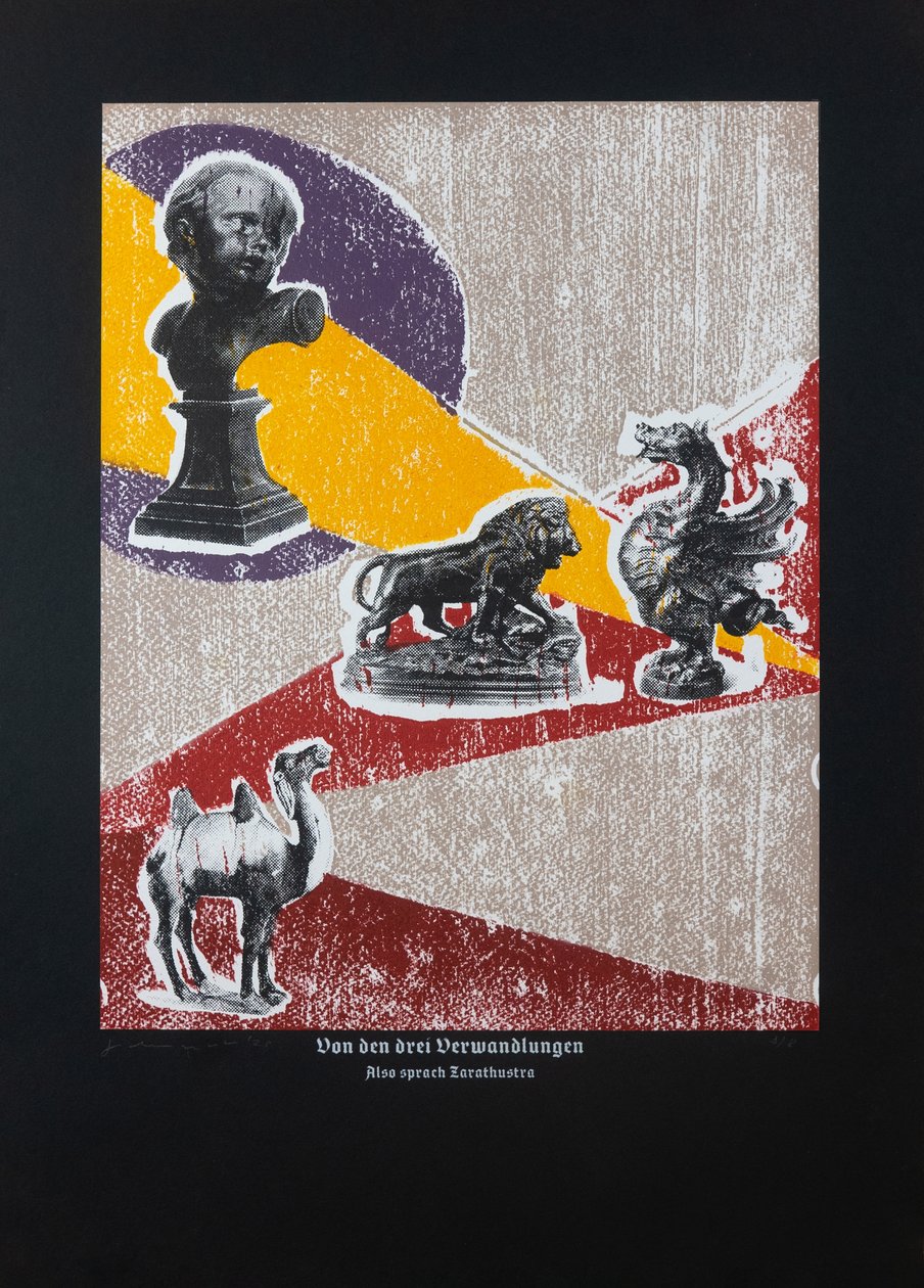 On The Three Metamorphosis, Thus Spoke Zarathustra, 2022 by Guilherme Pontes