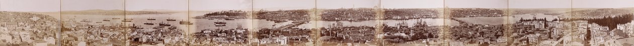 Panorama of Constantinople by Guillaume Berggren