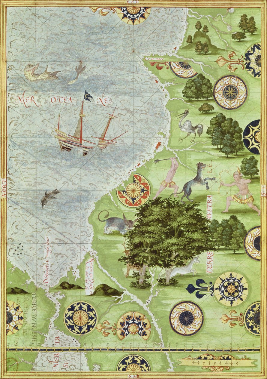 Map of the Magellan Straits, from 