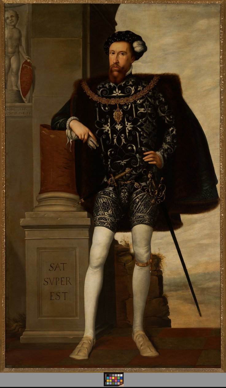 Henry Howard, Earl of Surrey (1517-1547) by Guillaume (after) Scrots