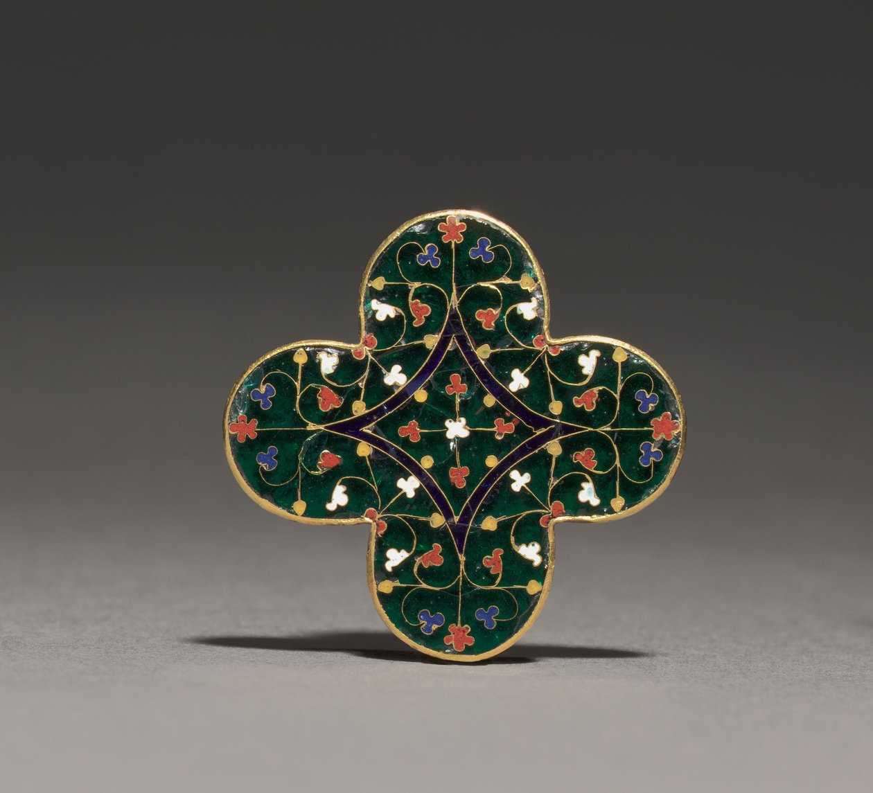Quatrilobed Plaque by Guillaume (attr. to) Julien