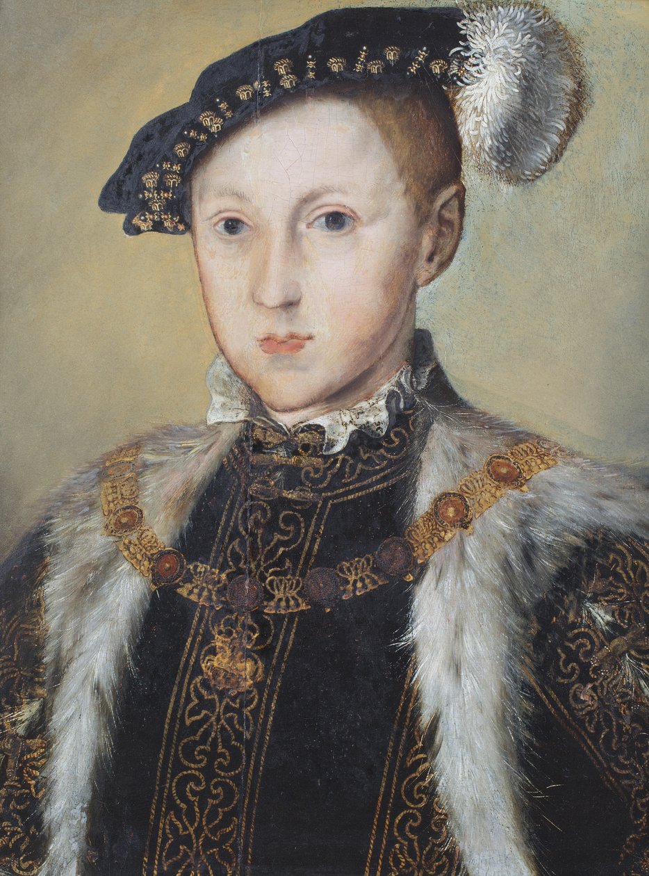 Portrait of Edward VI by Guillaume (attr. to) Scrots