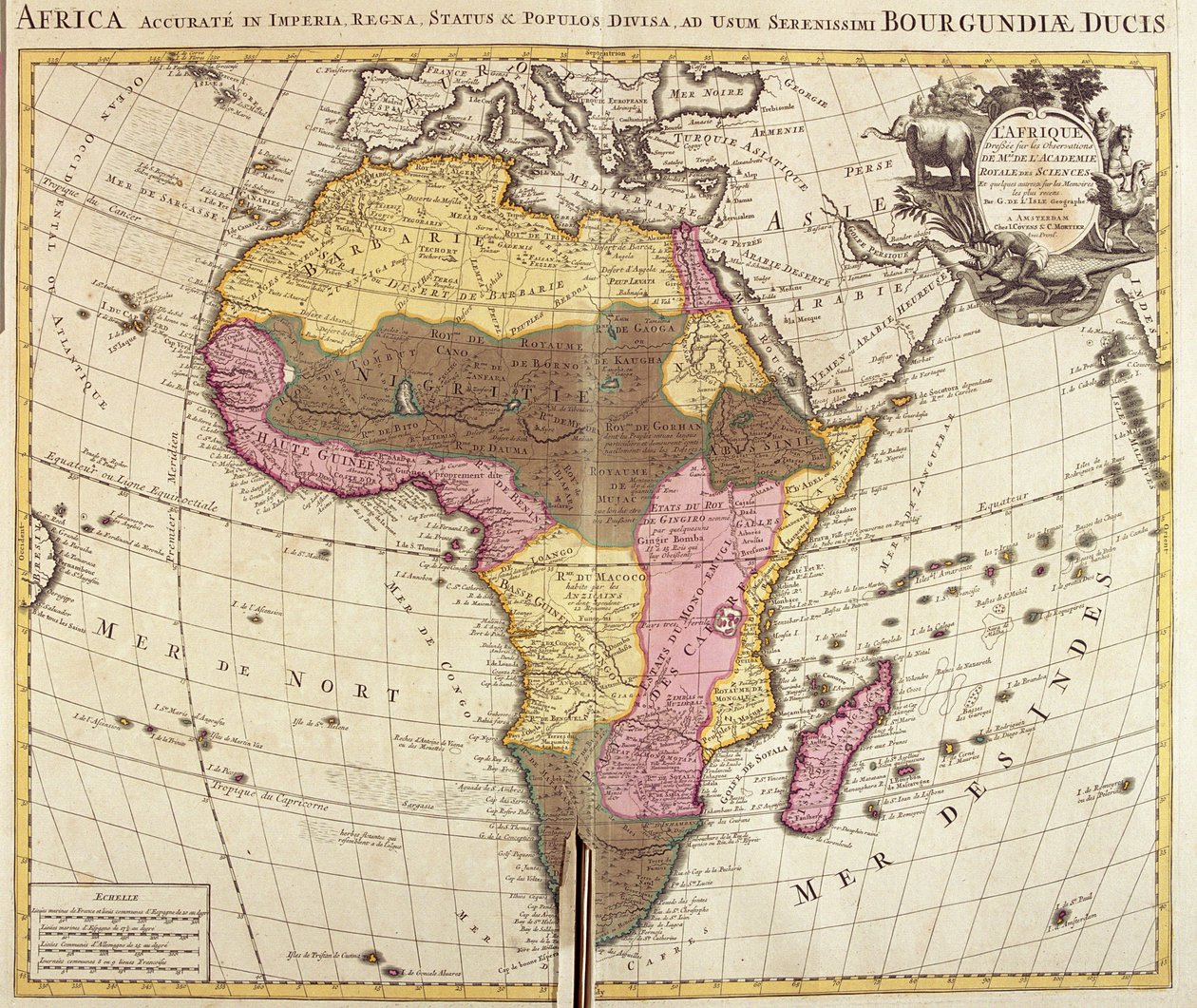 Africa by Guillaume Delisle