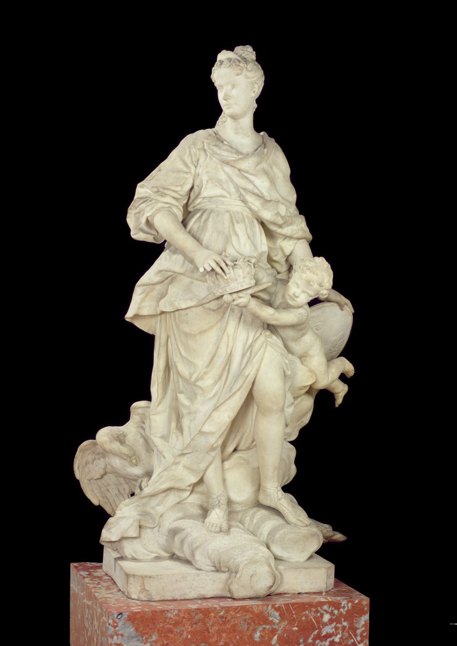 Marie Leszczynska as Juno by Guillaume I Coustou