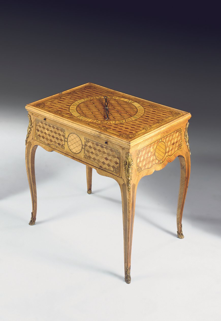 Games table with 19th century sabots by Guillaume Kemp