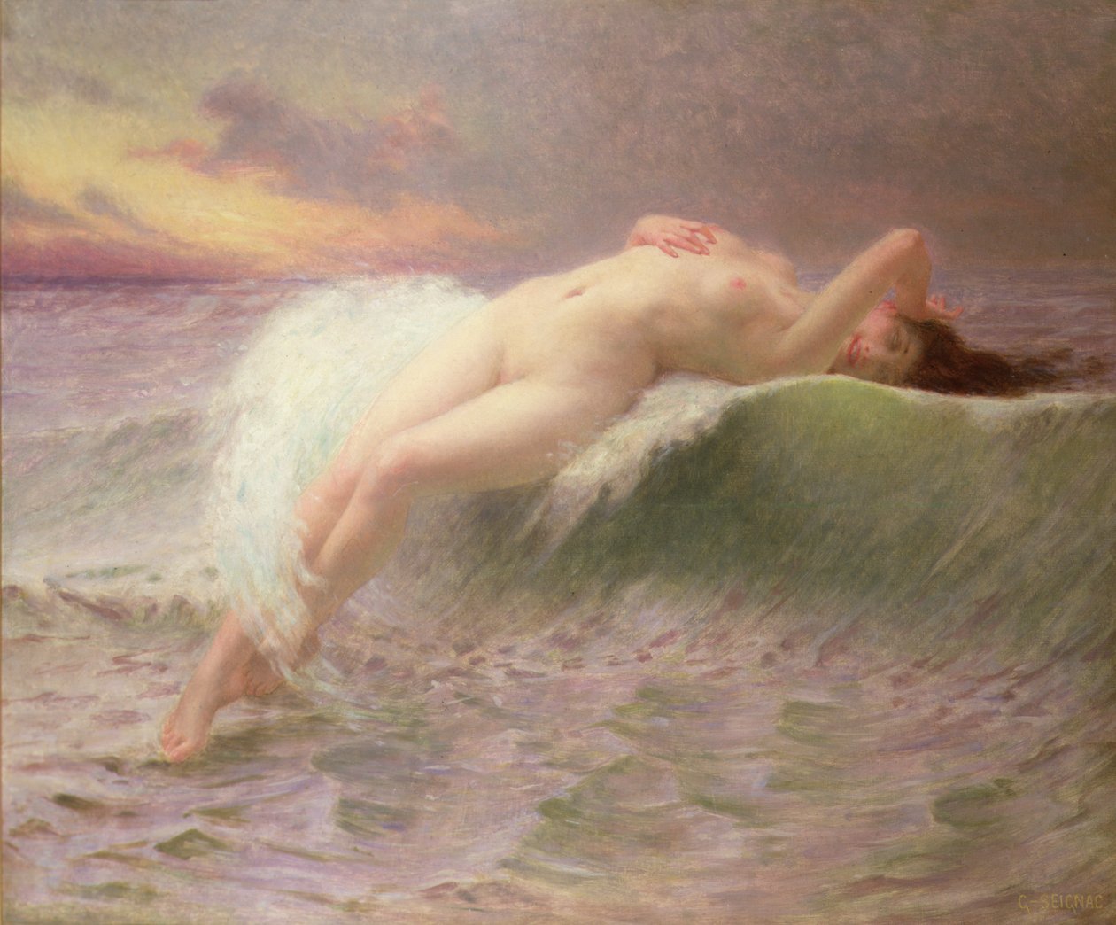 The Water Nymph by Guillaume Seignac
