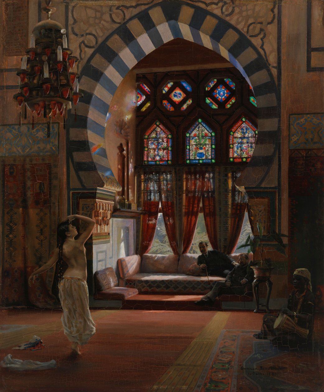 Almée, an Egyptian Dancer by Gunnar Berndtson