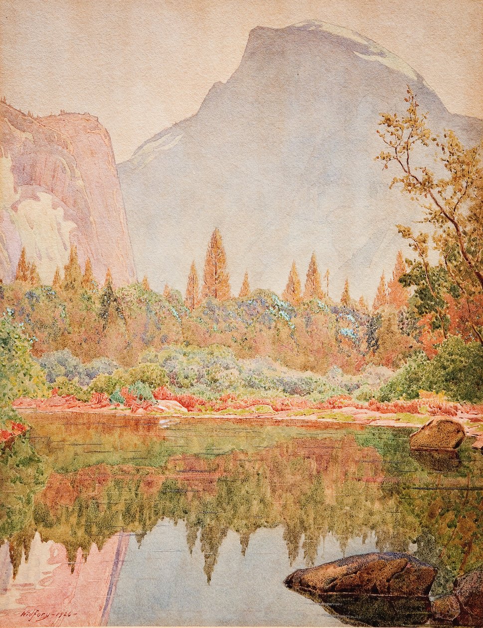 Half Dome, Yosemite by Gunnar Widforss