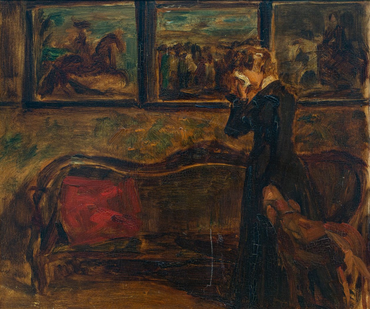 Weeping Woman by Gustaaf Vanaise