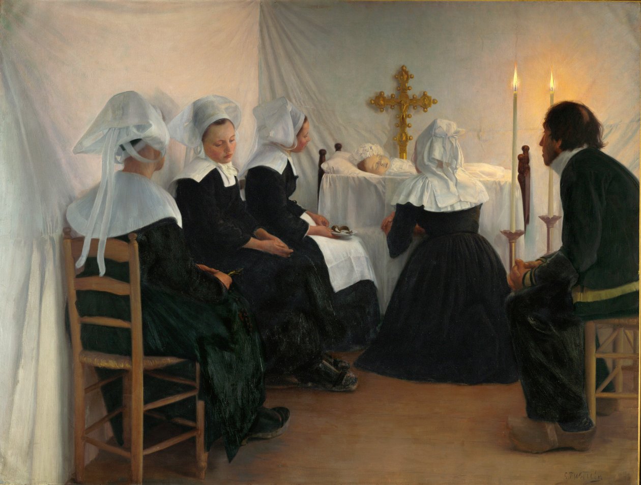 The House of Mourning by Gustaf Theodor Wallen