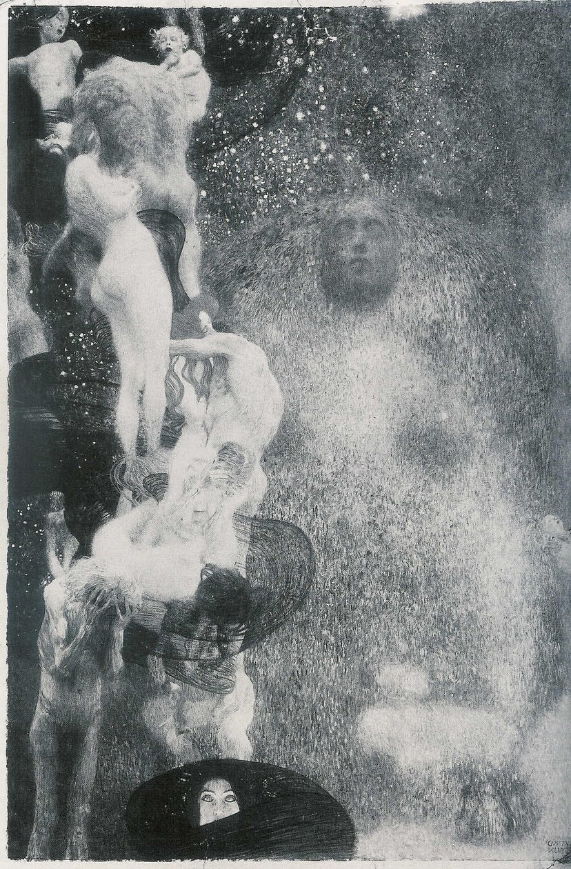 Faculty Painting Philosophy by Gustav Klimt