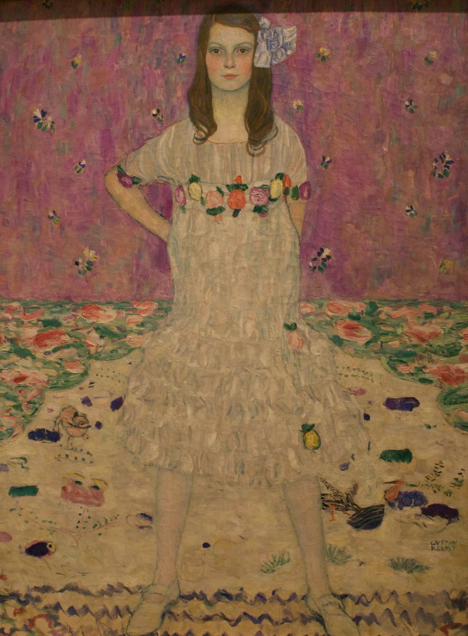 Mäda Primavesi by Gustav Klimt