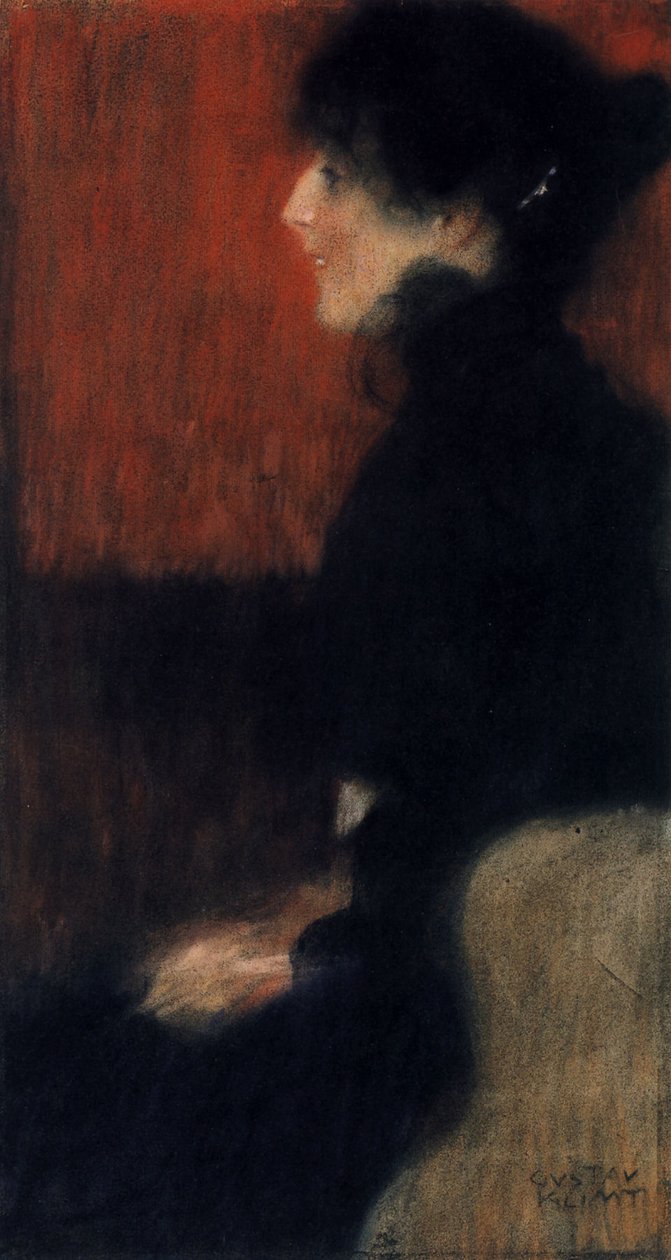 Portrait of a Lady by Gustav Klimt