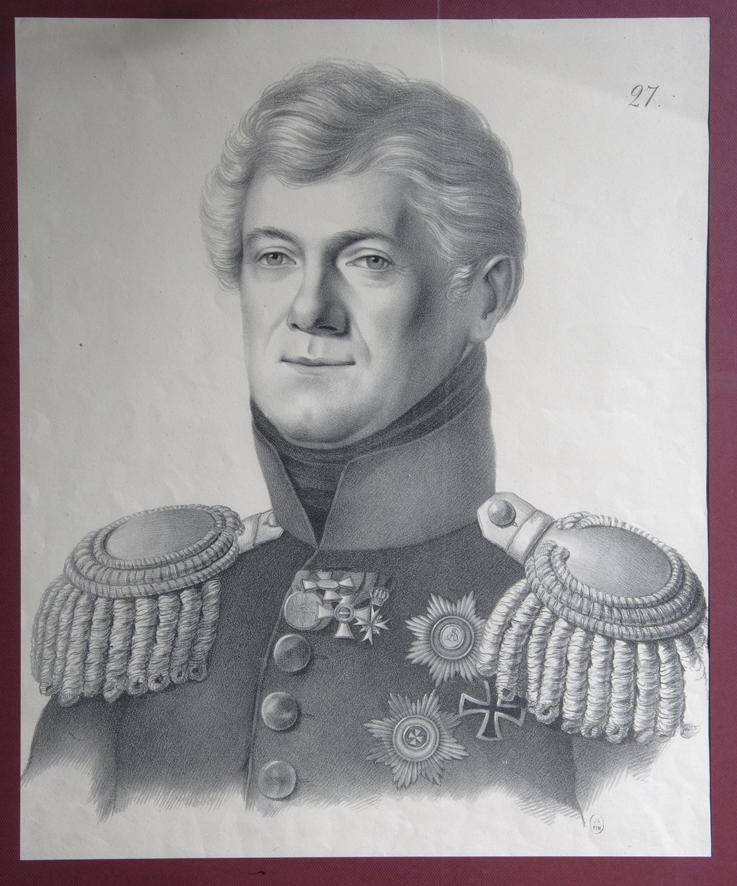 Portrait of Prince Dmitriy Vladimirovich Golitsyn by Gustav Adolf Hippius