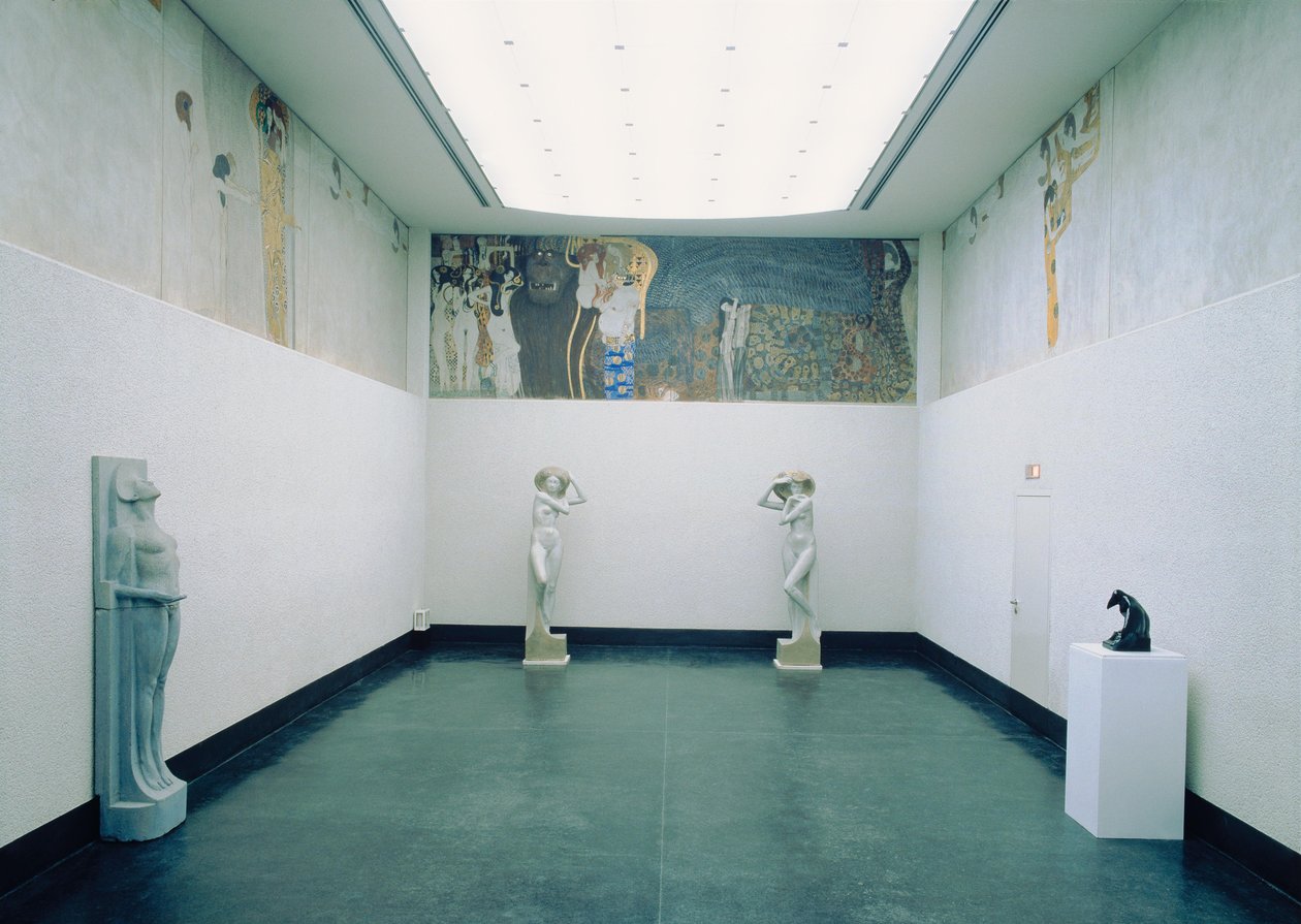 Beethoven Frieze: The Longing for Happiness - after Richard Wagner