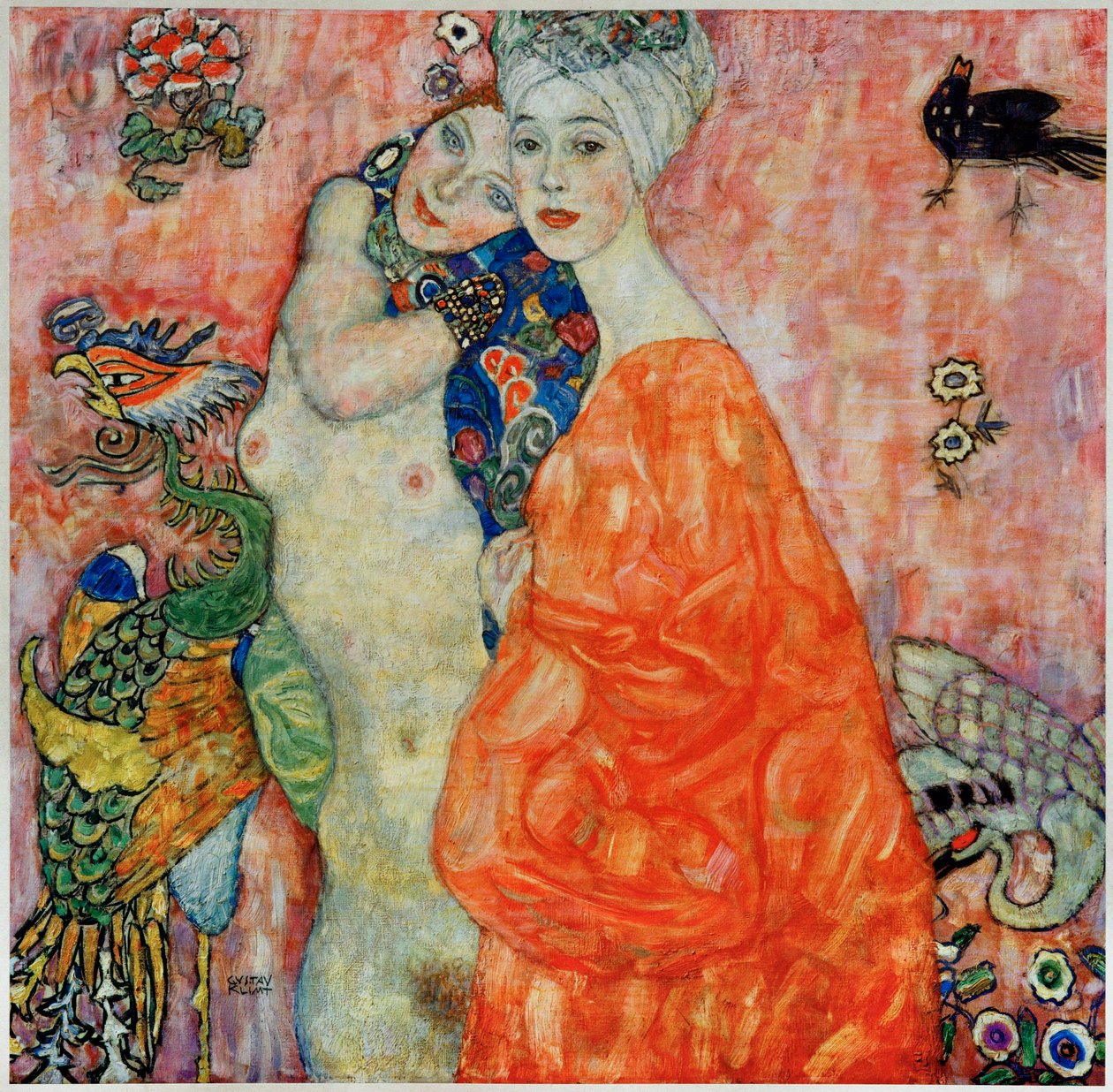Girlfriends by Gustav Klimt